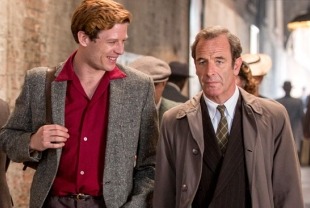James Norton as Sidney and Robson Green as Inspector Keating