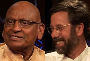 Ravi ravindra and Llewellyn Vaughan-Lee in The Journey Towards Oneness