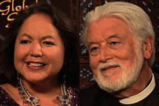 Joanne Shenandoah and Alan Jones in Music, Sound and the Sacred