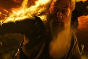 Michael Gambon as Dumbledore
