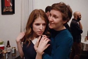 Anna Kendrick as Jenny and Lena Dunham as Carson