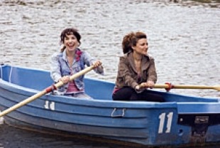 Sally Hawkins as Poppy and Alexis Zegerman as Zoe