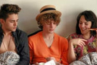 Xavier as Francis, Niels as Nicholas and Monia as Marie