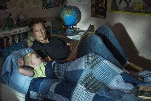 Connor Corum as Colton and Greg Kinnear as Todd