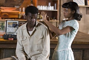 Gary Clark, Jr., as Sonny and YaYaDeCosta as China Doll
