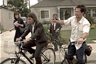 Jason Schwartzman and Mark Wahlberg