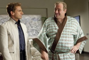 Steve Carrell as Burt and James Gandolfini as Doug