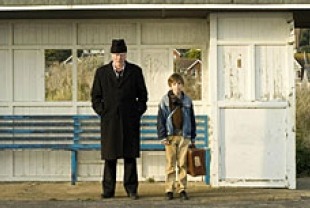 Michael Caine as Clarence and Bill Milner as Edward