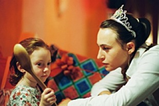 Nikol Leidman as the Girl and Sarah Adler as Batya
