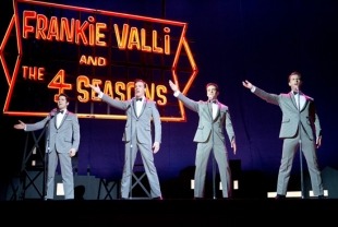 John Lloyd Young as Frankie, Erich Bergen as Bob, Vincent Piazza as Tommy, and Michael Lomenda as Nick