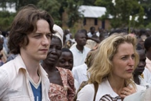 James McAvoy as Nicholas and Gillian Anderson as Sarah