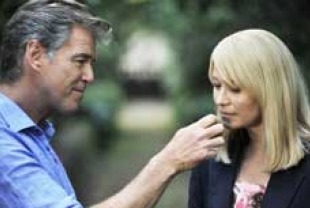 Pierce Brosnan as Philip and Trine Dyrholm as Ida