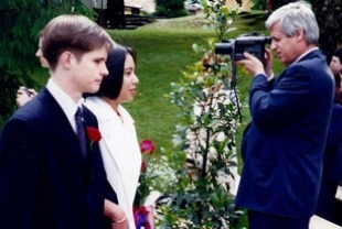 photo of Matt Shepard and friend
