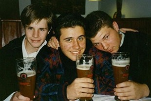 photo of Matt Shepard and friends