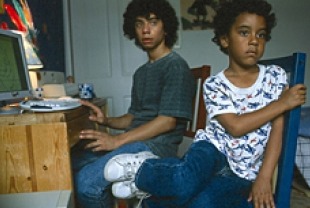 Miles Thompson as Peter and Brandon Ratcliff as Robby
