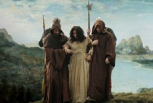 A scene from The Mill and The Cross