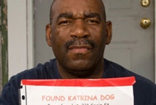 Jesse Pullins with a photo of J.J.