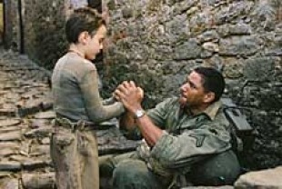 Matteo Sciabondi as the Boy and Laz Alonso as Hector