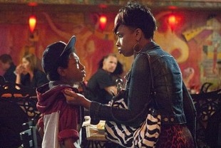 Skylan Brooks as Mister and Jennifer Hudson as Gloria