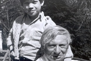 Nathaniel Kahn and Louis Kahn, circa 1970