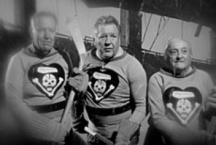 Members of The Black Tuesdays Hockey Club, Winnipeg