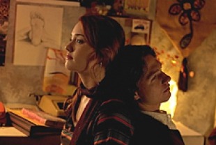 Ashley Johnson as Merna and Gregory Smith as Henry