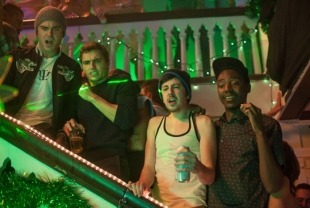 Zac Efron as Teddy, Dave Franco as Pete, Christopher Mintz-Plasse as Scoonie and Jarrod Carmichael as Garf