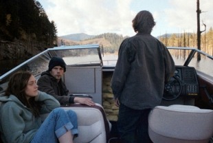 Dakota Fanning as Dena, Jesse Eisenberg as Josh and Peter Sarsgaard as Harmon