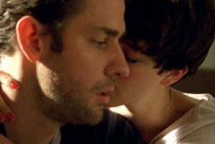 John Krasinski as Peter and Olivia Thirlby as Martine