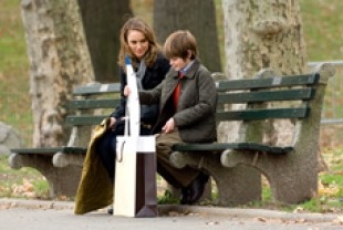 Natalie Portman as Emilia and Charlie Tahan as William