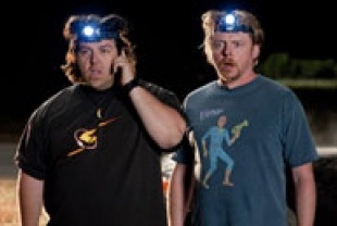 Nick Frost as Clive Gollings and Simon Pegg as Graeme Willy