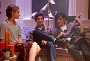 Emma Watson as Sam, Logan Lerman as Charlie and Ezra Miller as Patrick