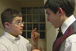 Lior with his brother Yoni
