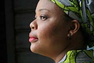 Portrait of Leymah Gbowee, Photo Credit: Michael Angelo for Wonderland