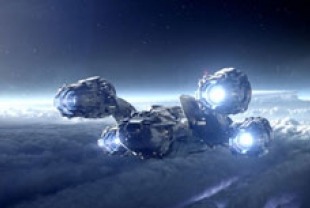 Prometheus space ship