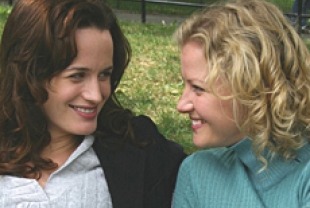 Elisabeth Reaser as Allegra and Justin Kirk as Philip
