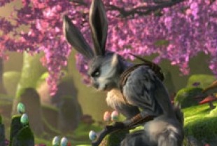 Hugh Jackman as the Easter Bunny