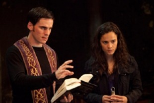 Colin O'Donoghue as Michael and Alice Braga as Angeline
