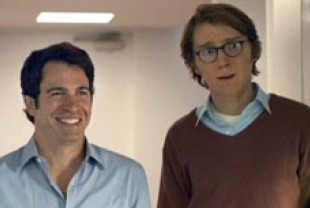 Chris Messina as Harry and  Paul Dano as Calvin