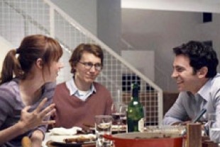 Zoe Kazan as Ruby, Paul Dano as Calvin Chris Messina as “Harry