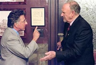 Dustin Hoffman and Gene Hackman