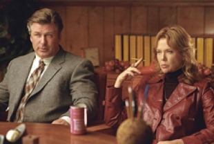 Alec Baldwin as Norman and Annette Bening as Deirdre