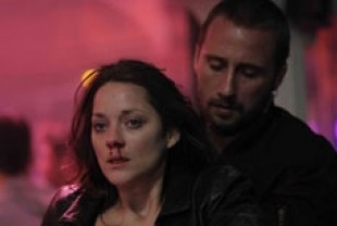 Matthias Schoenaerts as Ali and Marion Cotillard as Stephanie