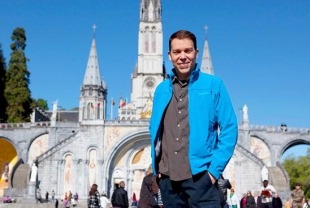 Bruce Feiler at Lourdes