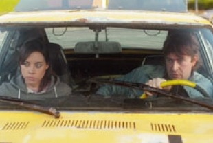 Aubrey Plaza as Darius and Mark Duplass as Kenneth