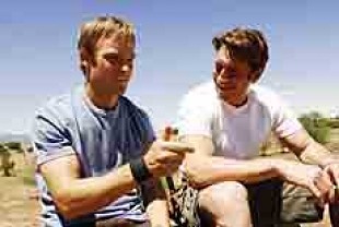 Chad Allen as Mark and Robert Gant as Scott
