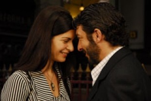 Soledad Villamil as Irene and Ricardo Darin as Esposito