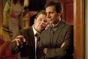 Patton Oswalt as Roache and Steve Carell as Dodge