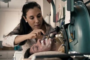 Annika Marks as and Amanda and John Hawkes as Mark