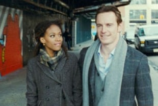 Nicole Beharie as Marianne and Michael Fassbender as Brandon